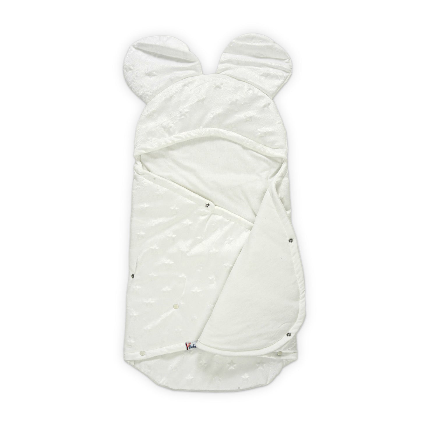 PURE WHITE QUILTED HOODED CARRY NEST