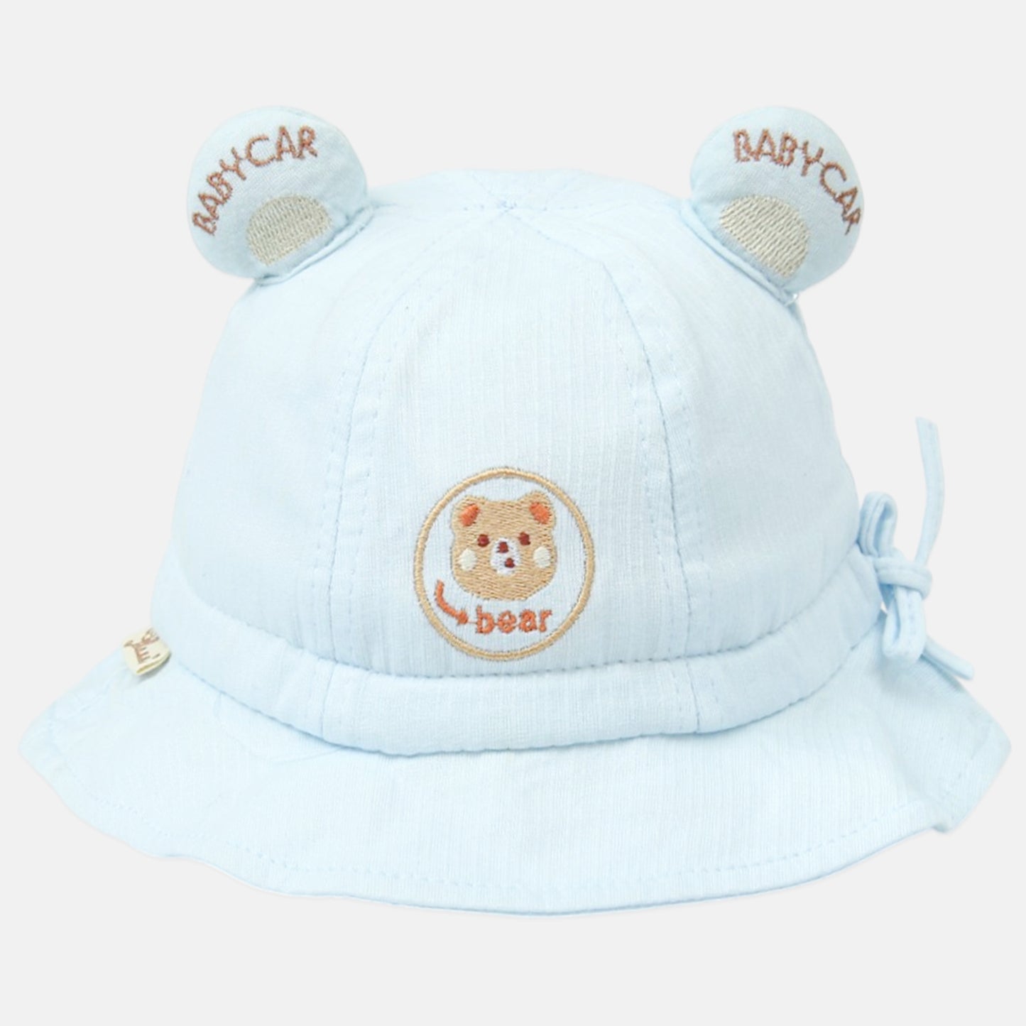 Pink Bow Detail Baby Cap 48 Cm