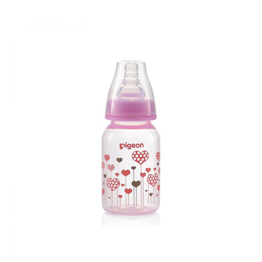 PIGEON FEEDER CLEAR RPP 120 ML PINK