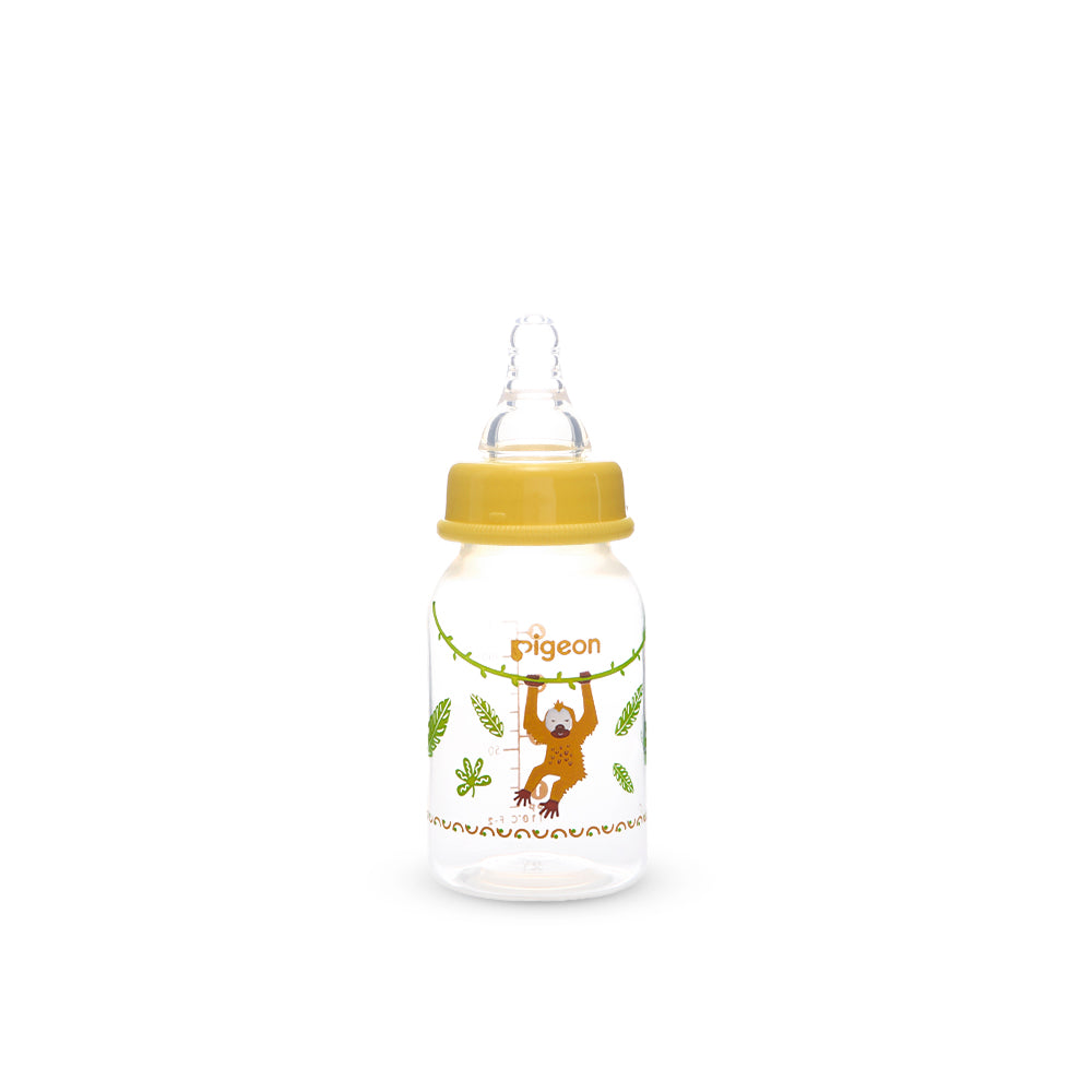SLIM NECK FEEDER 120ML ORANGUTAN