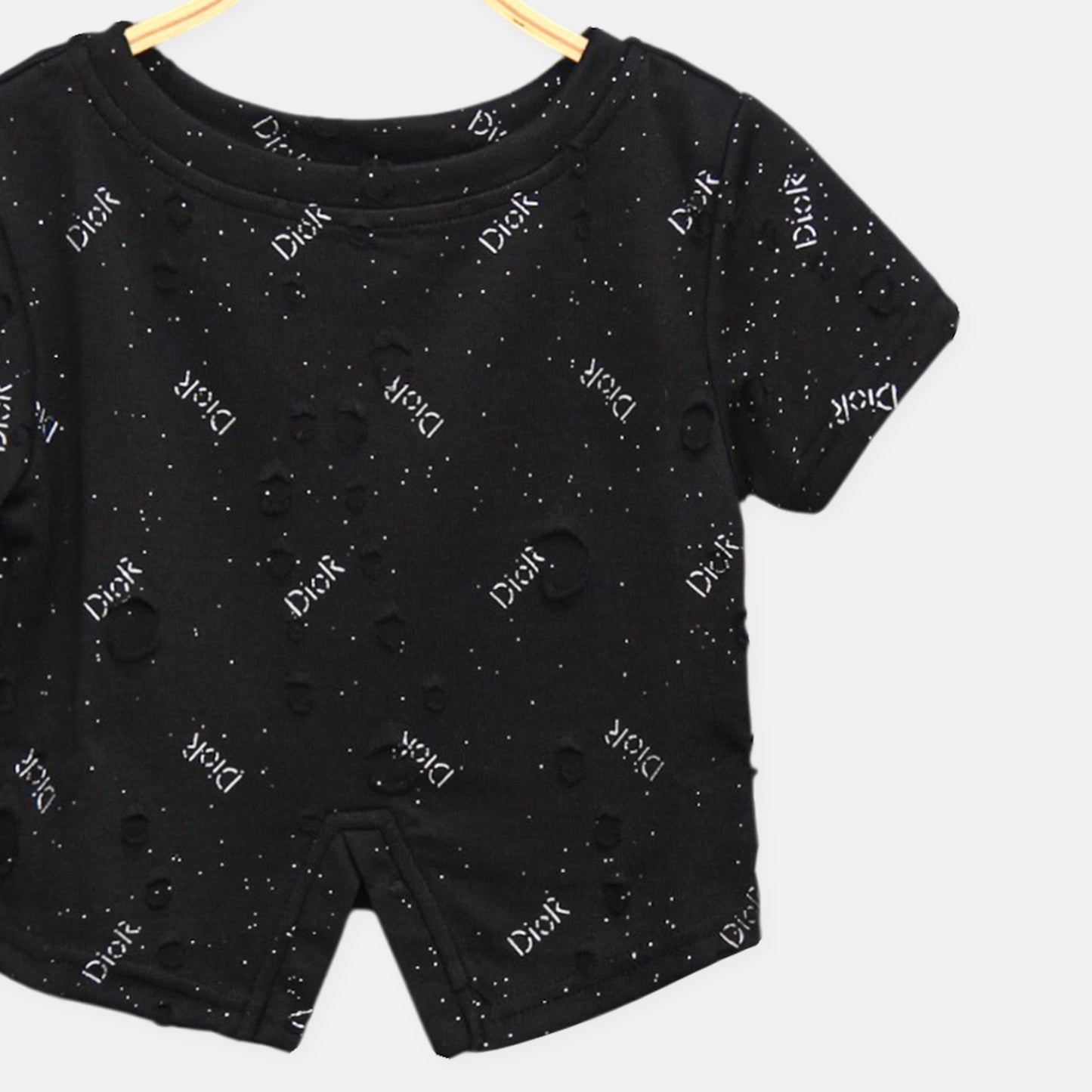 Dior Star Print Tee Black