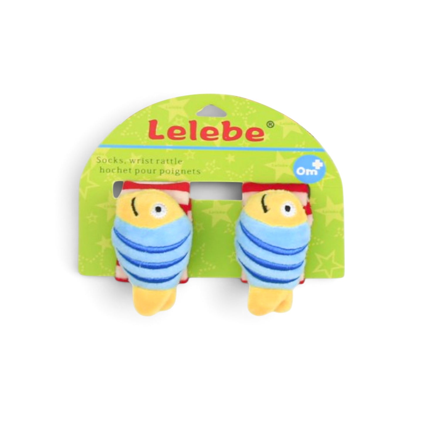 LELEBE FISH RATTLE WRIST TOY