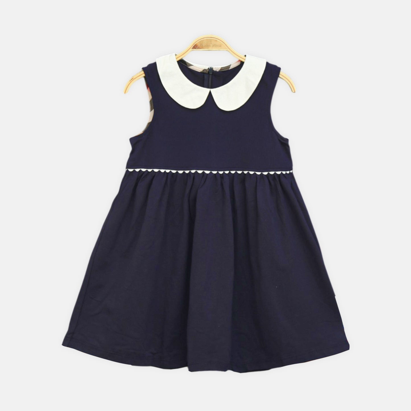 Navy Peter Pan Collar Frock