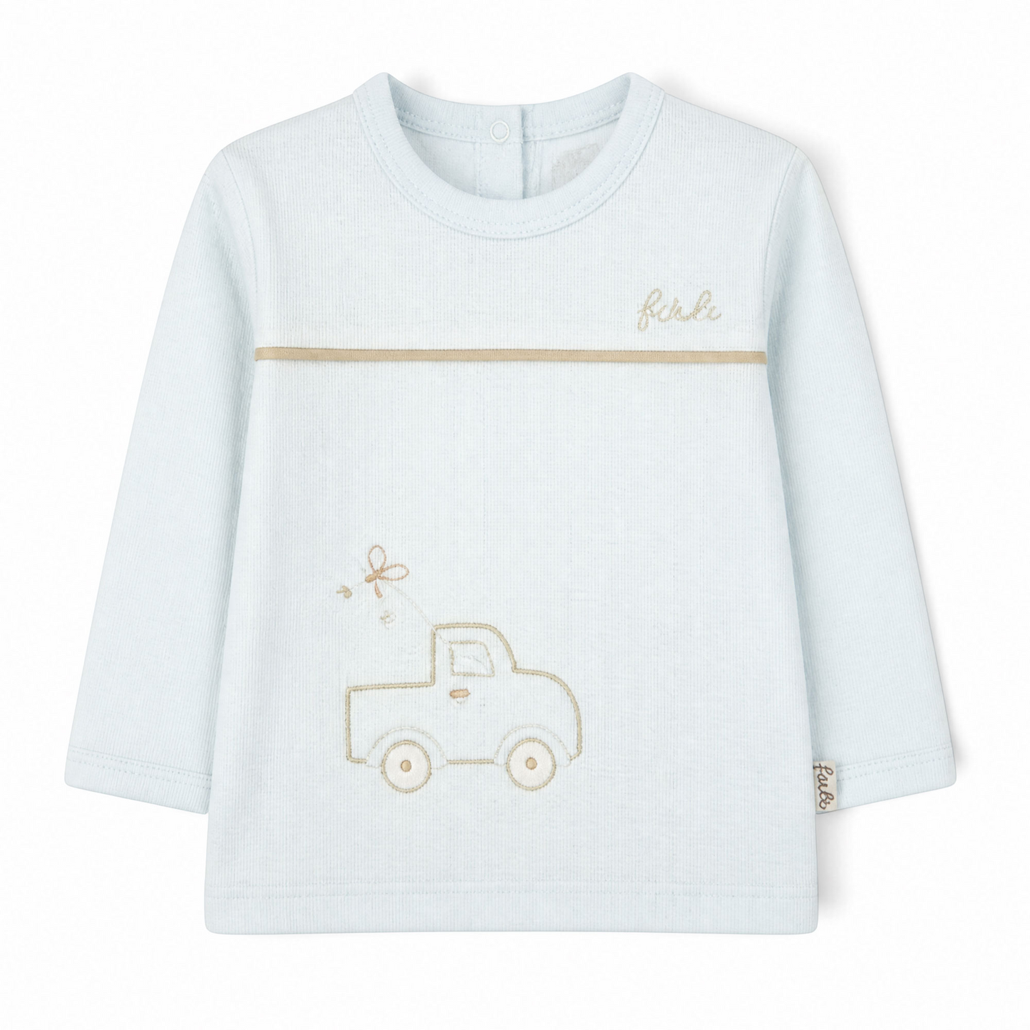 LIGHT BLUE "TRUCK AND FISH" BABY BOY GIFT SET