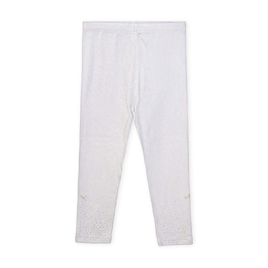 GREY STUDDED RIBBED TROUSERS
