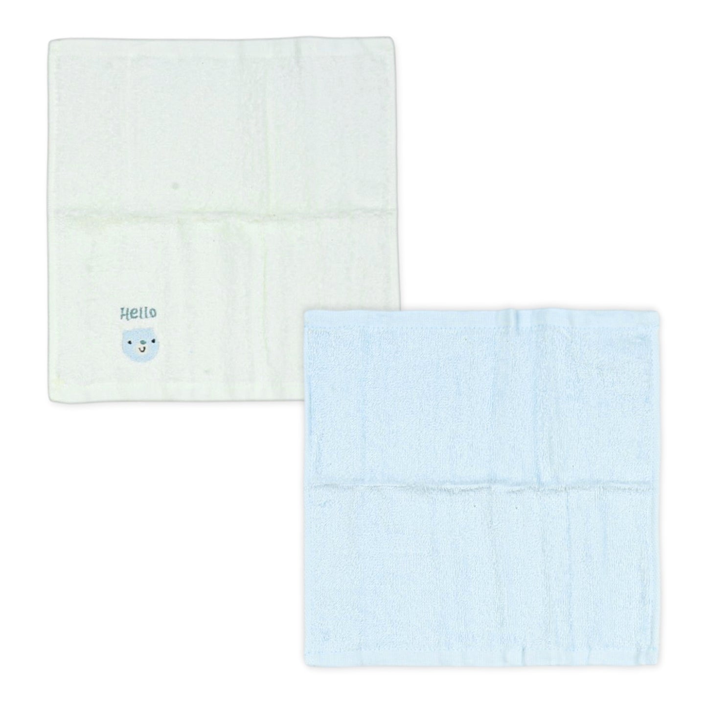FACE TOWEL PK-6 CUDDLY CRITTER