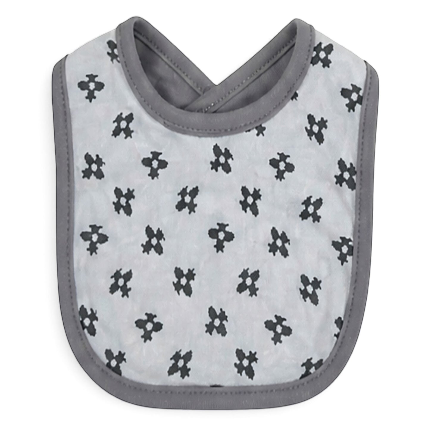 CHARMING BABY BIBS PK-2 & 2 BOOTIES