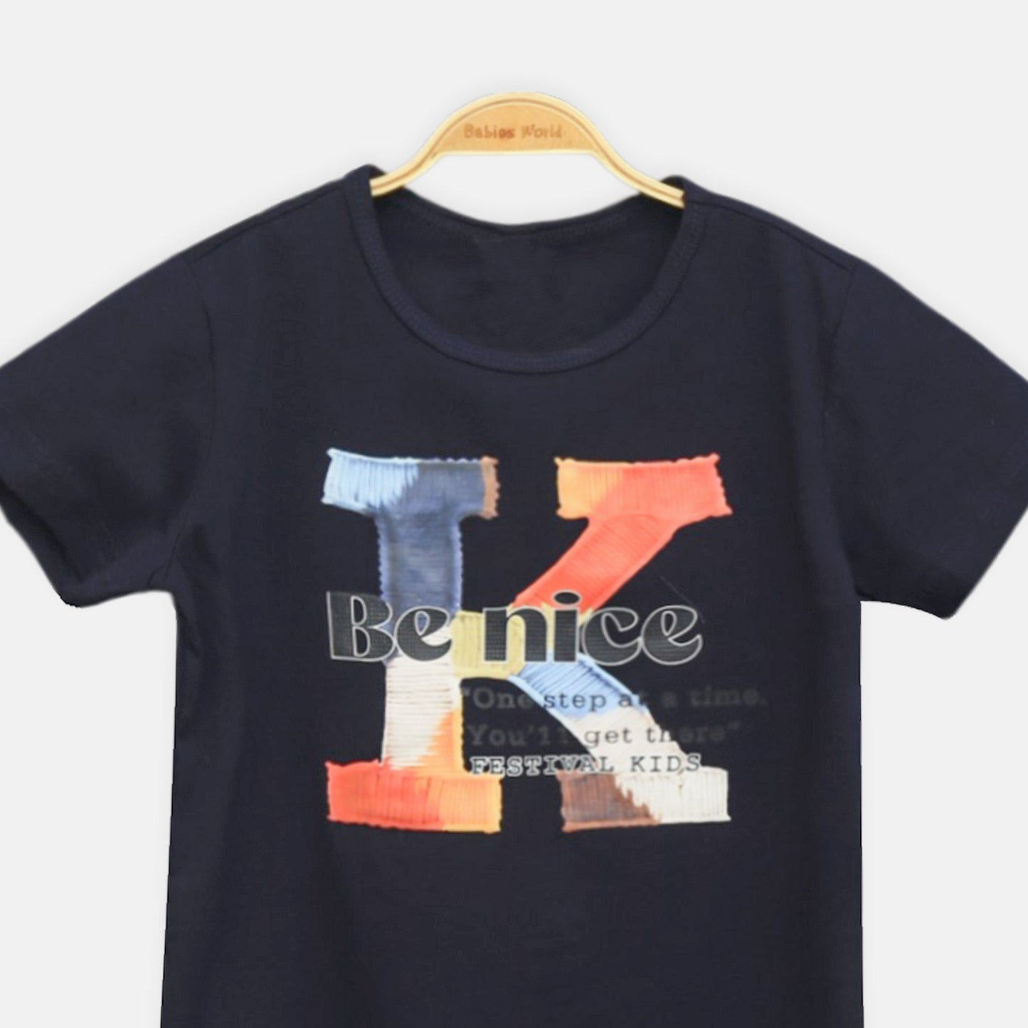 Black Urban Art Kid Tee