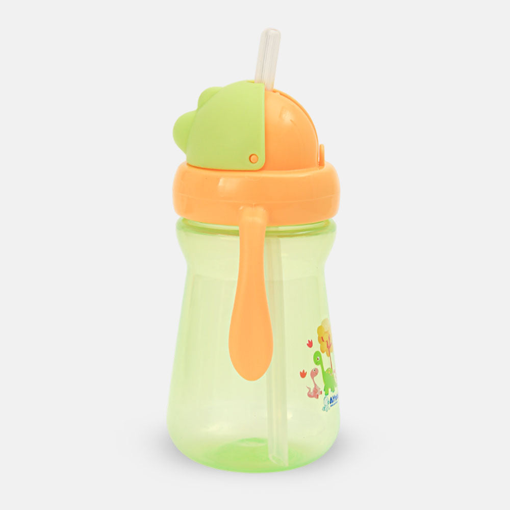 TRAINING CUP STRAW NEON DINO