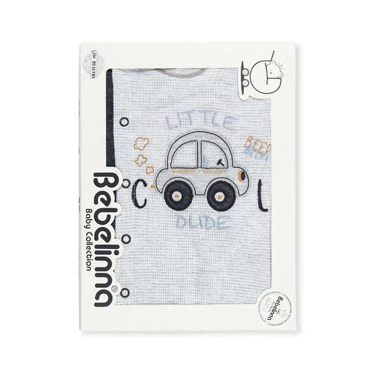 BABY BOY GIFT SET GREY CAR
