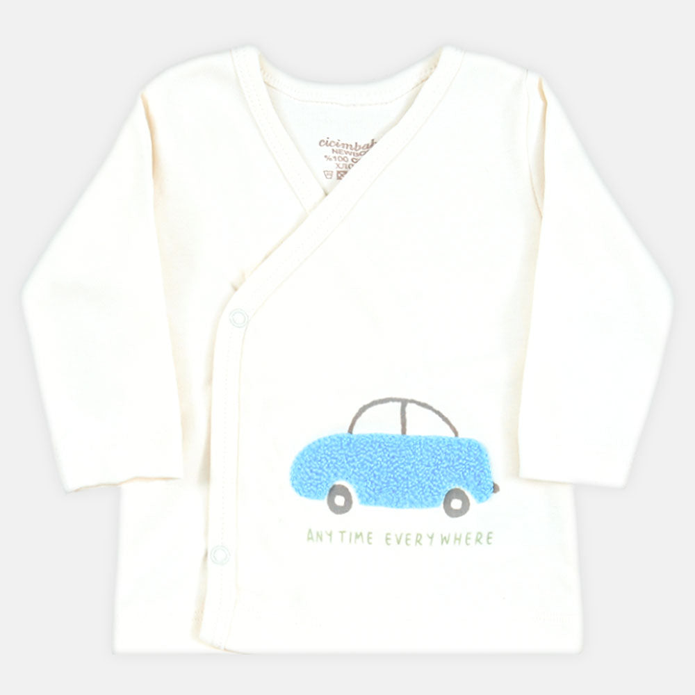 BABY BOY GIFT SET BLUE CAR