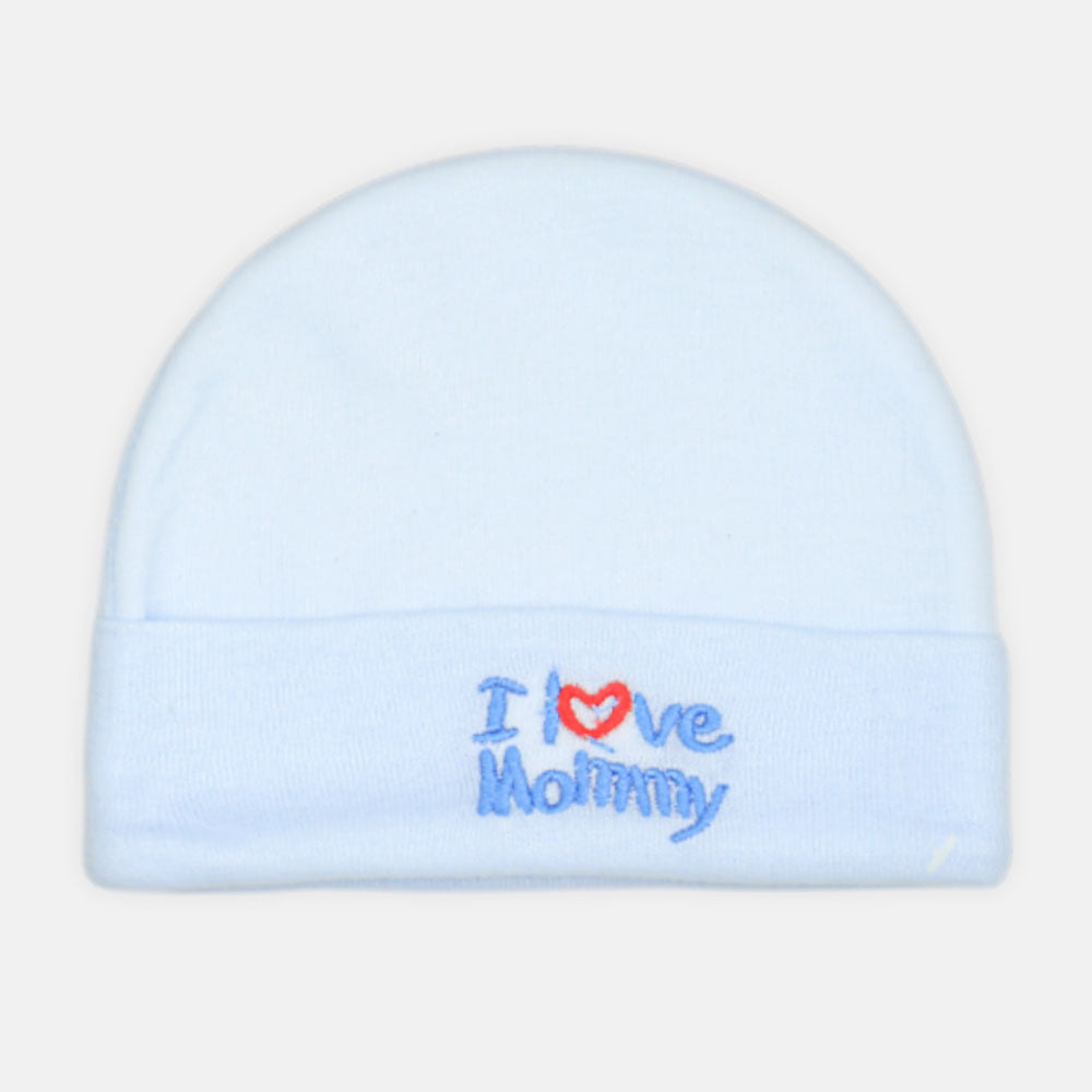 BABY CAP SET I LOVE MOMMY
