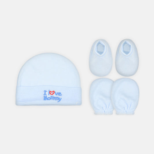 BABY CAP SET I LOVE MOMMY