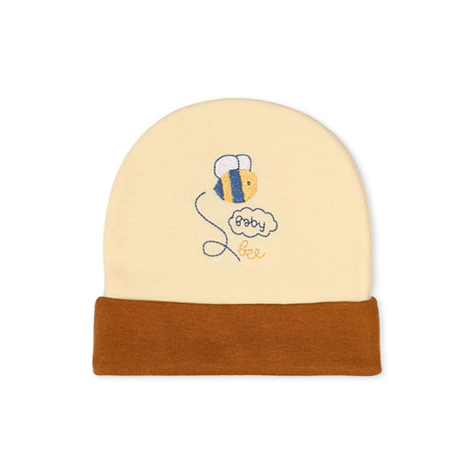 BABY CAP YELLOW HONEY BEE