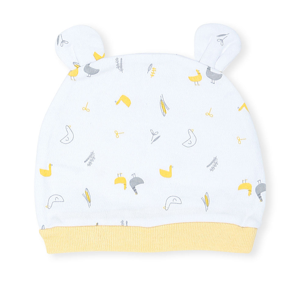 CAP SET YELLOW DUCKLING