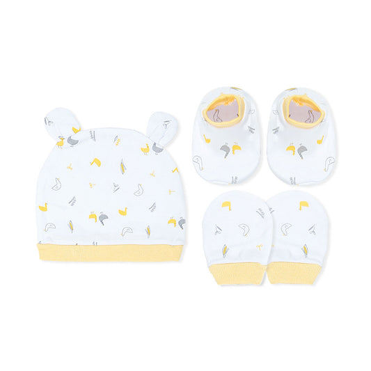 CAP SET YELLOW DUCKLING