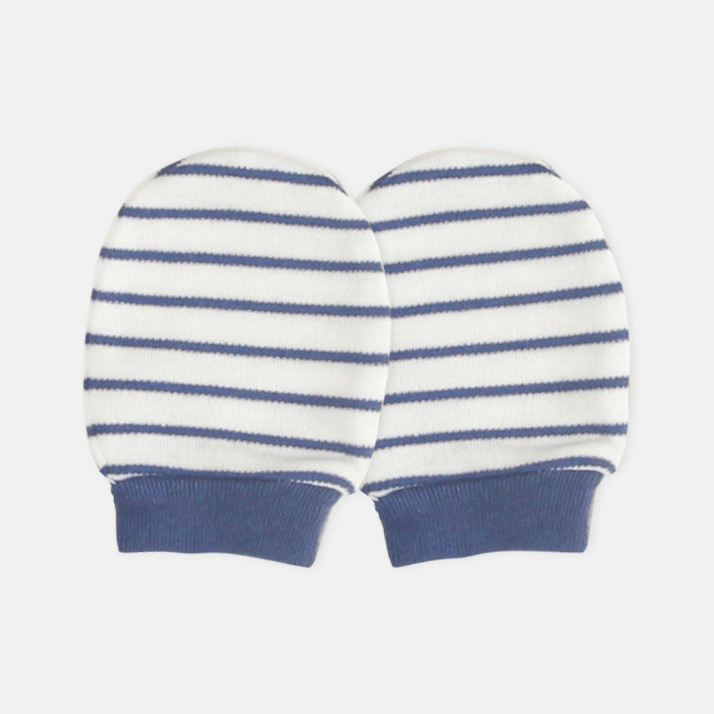 BABY CAP SET BLUE DINO