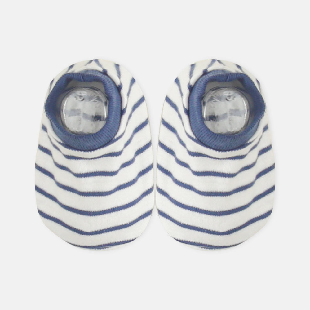 BABY CAP SET BLUE DINO