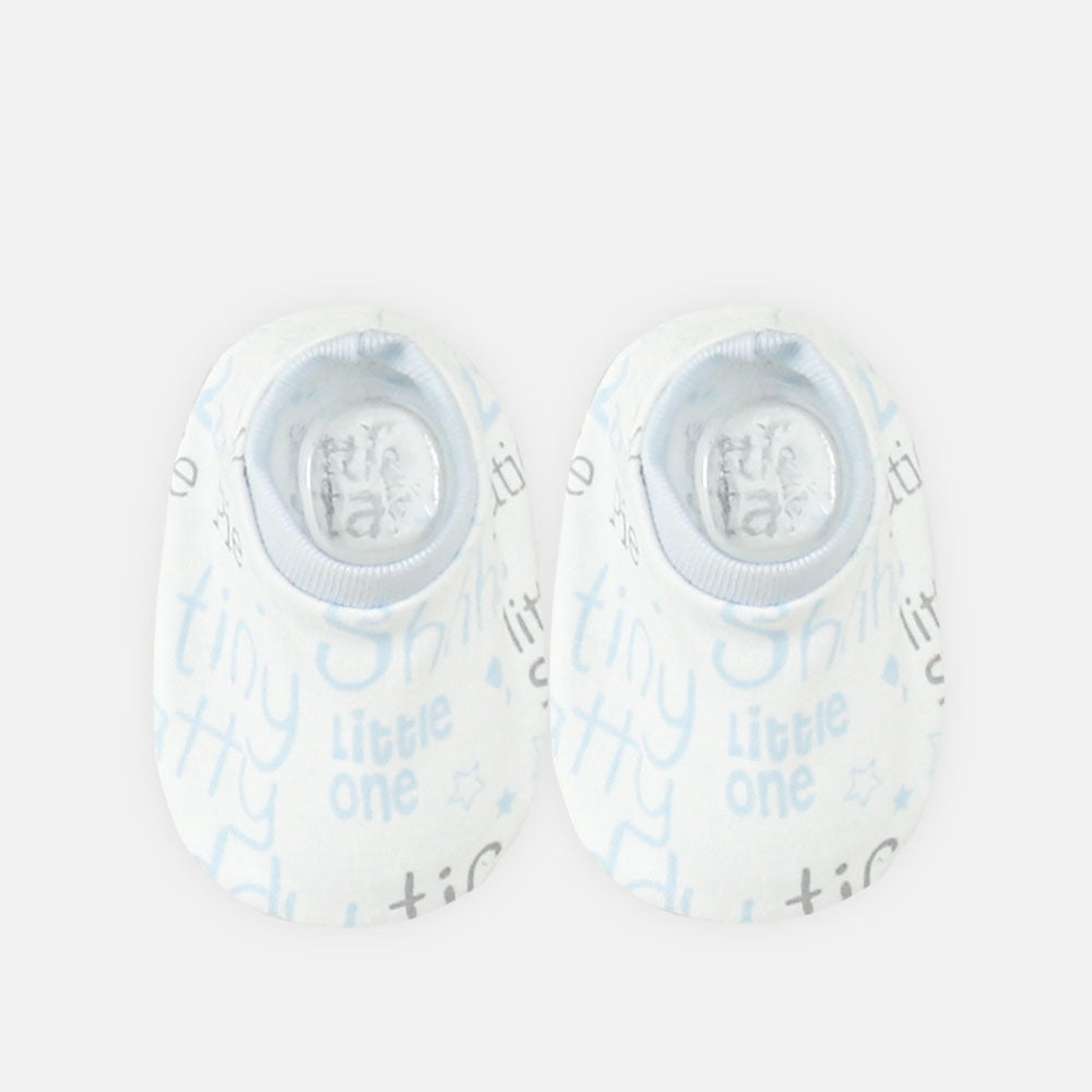 BABY CAP SET SKY BLUE BEAR