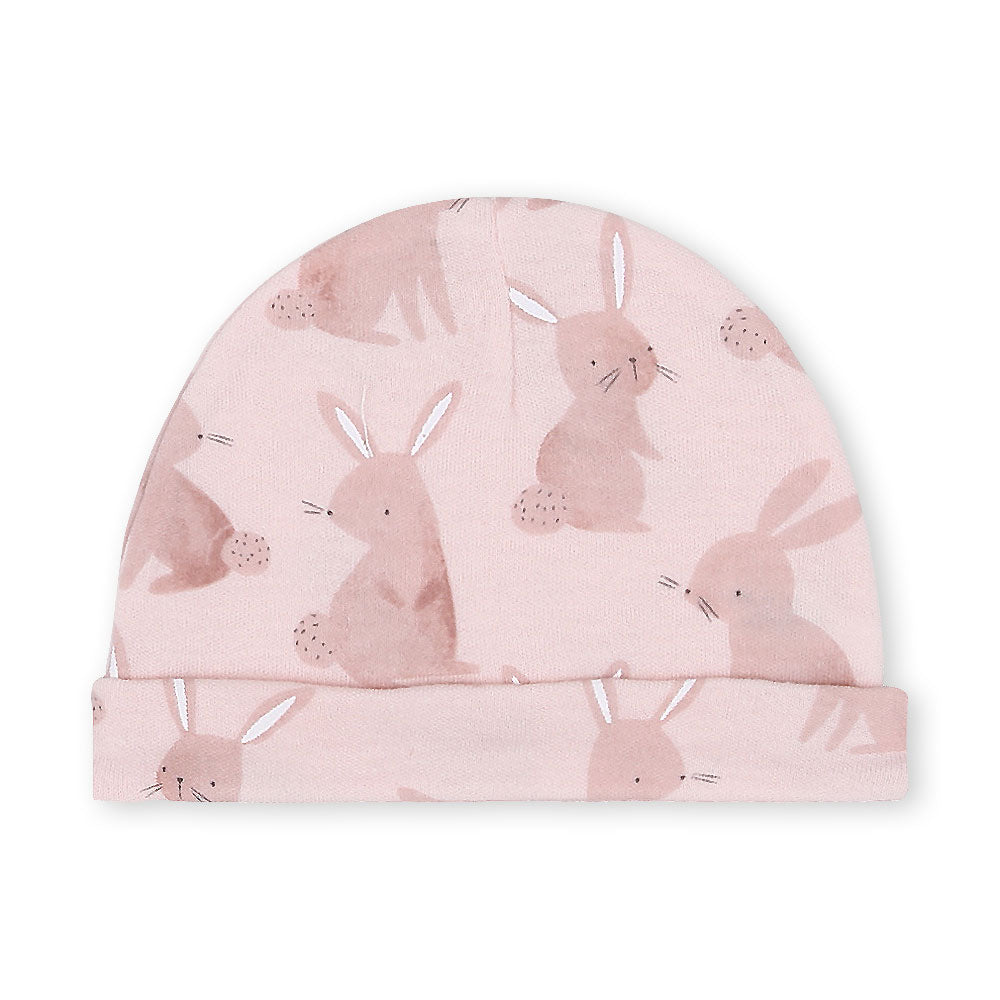 CAPS PK-3 PINK FLORAL BUNNY