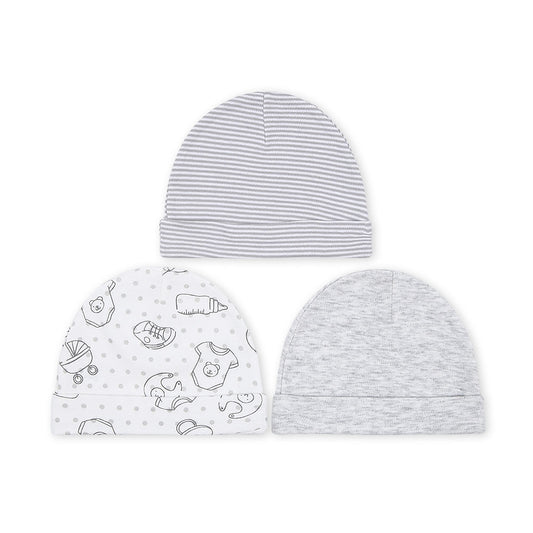 CAPS PK-3 GREY STRIPED