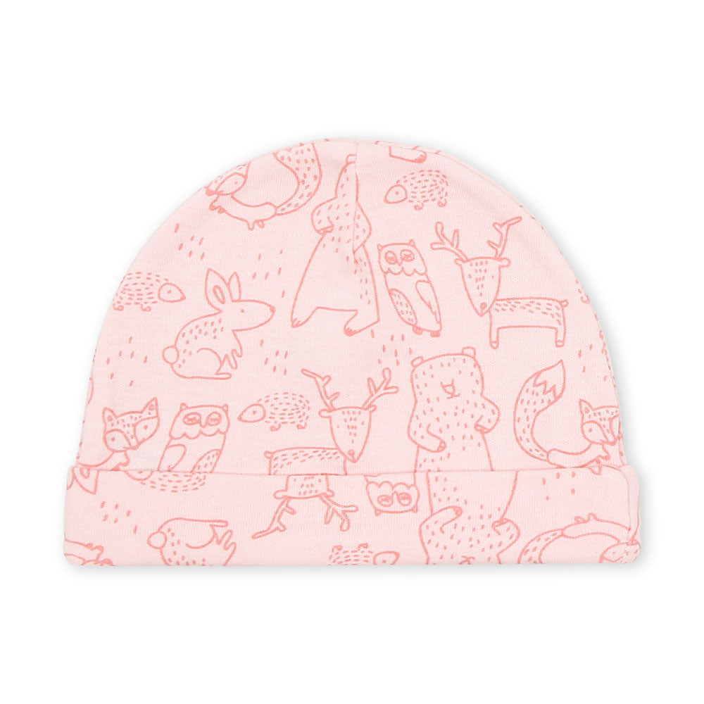 CAPS PK-3 PINK FLORAL