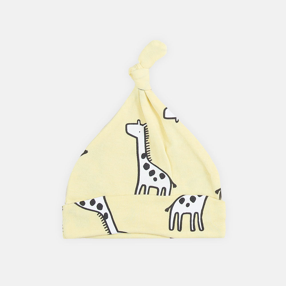 BABY CAP PK-3 STARRY GIRAFFE