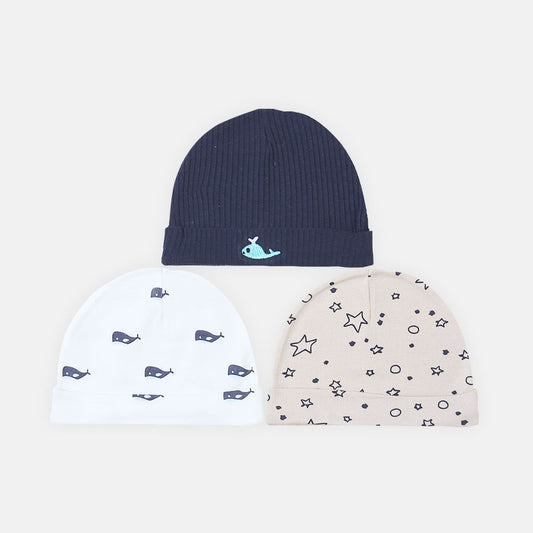 BABY CAP PK-3 DOLPHIN