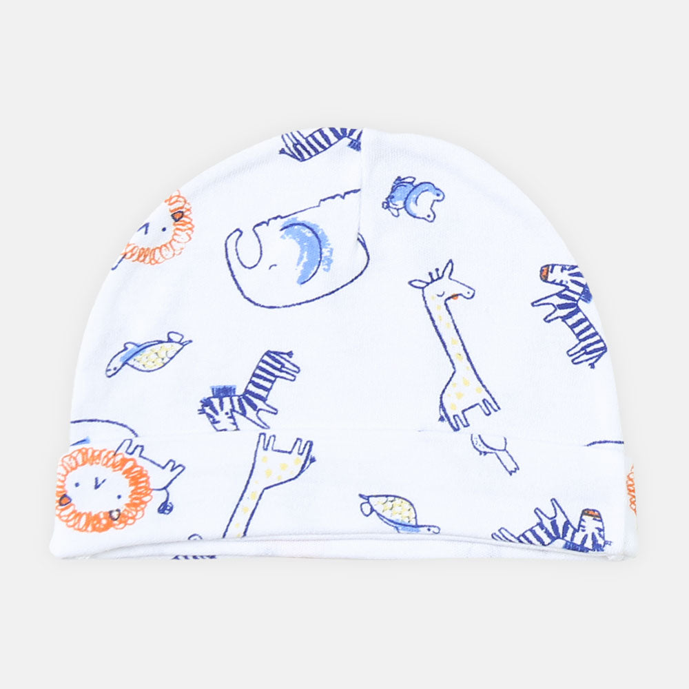 BABY CAP PK-3 BRIGHT SAFARI