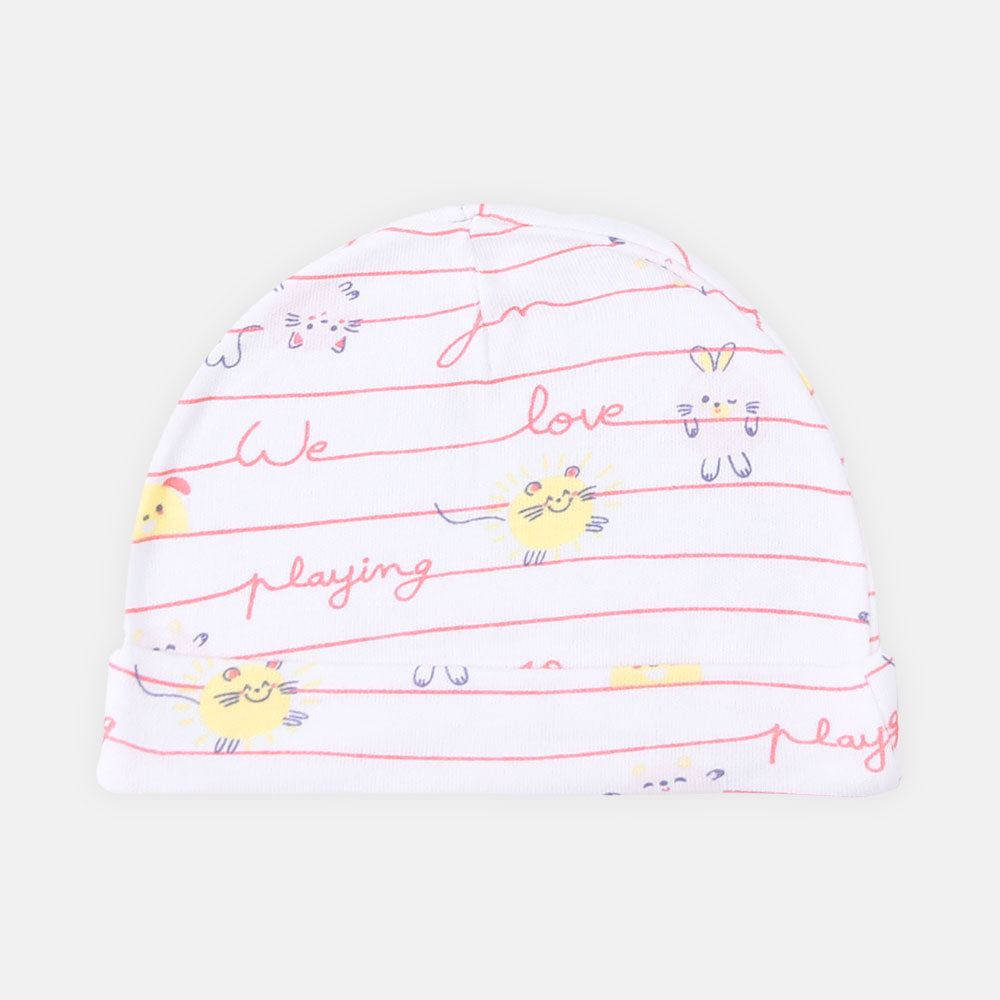 BABY CAP PK-3 CAT MOUSE