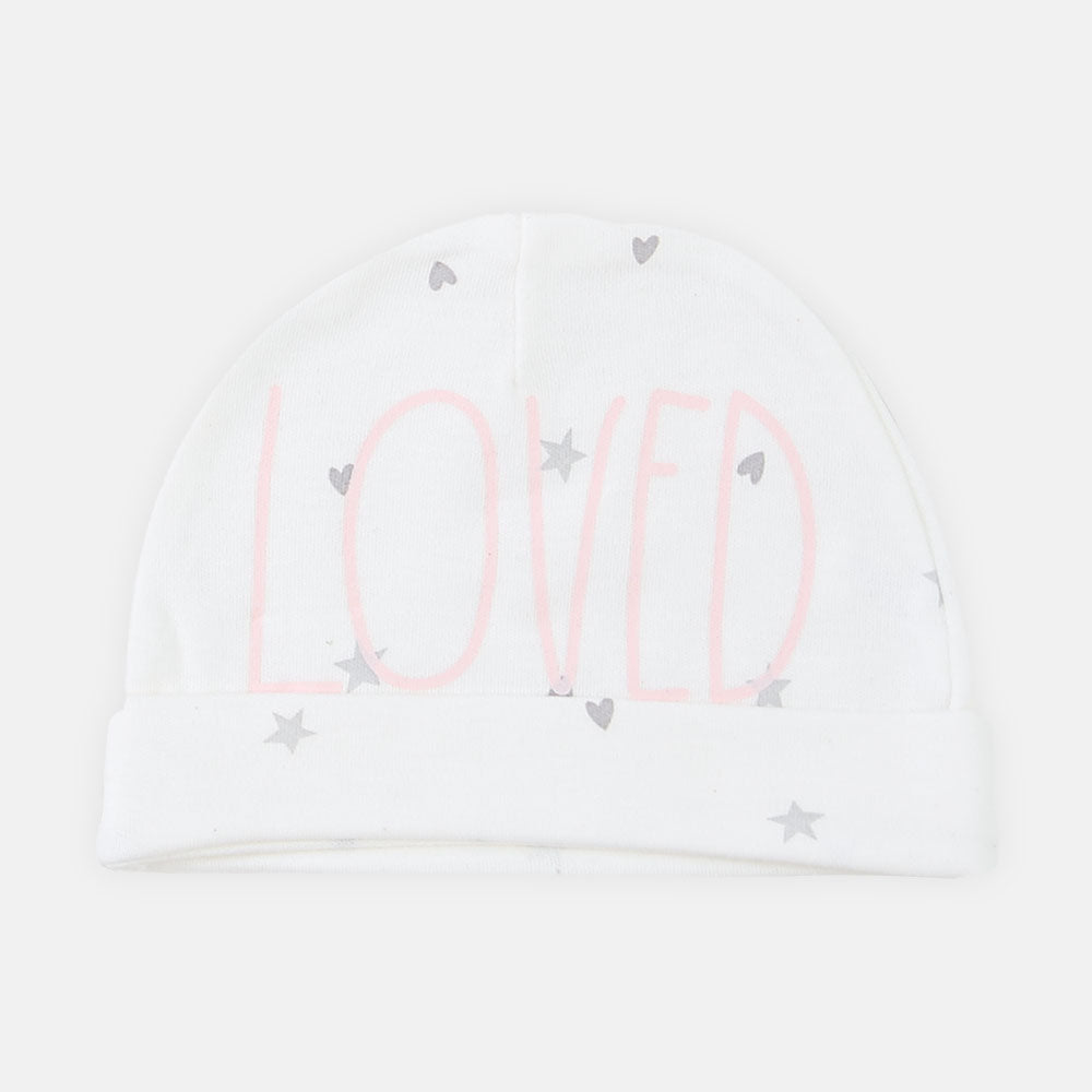 BABY CAP PK-3 PLAYFUL PATTERN