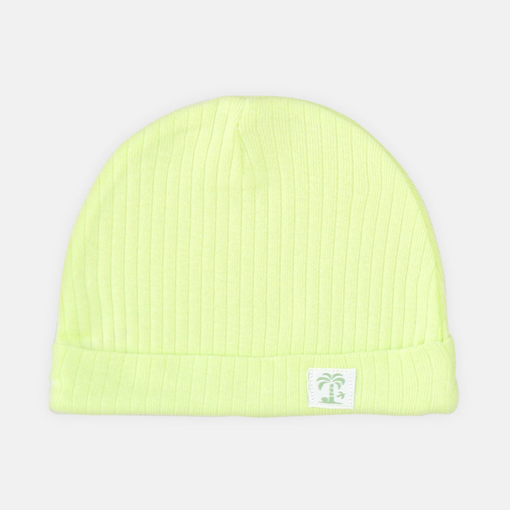 BABY CAPS PK-3 GREEN SUMMER
