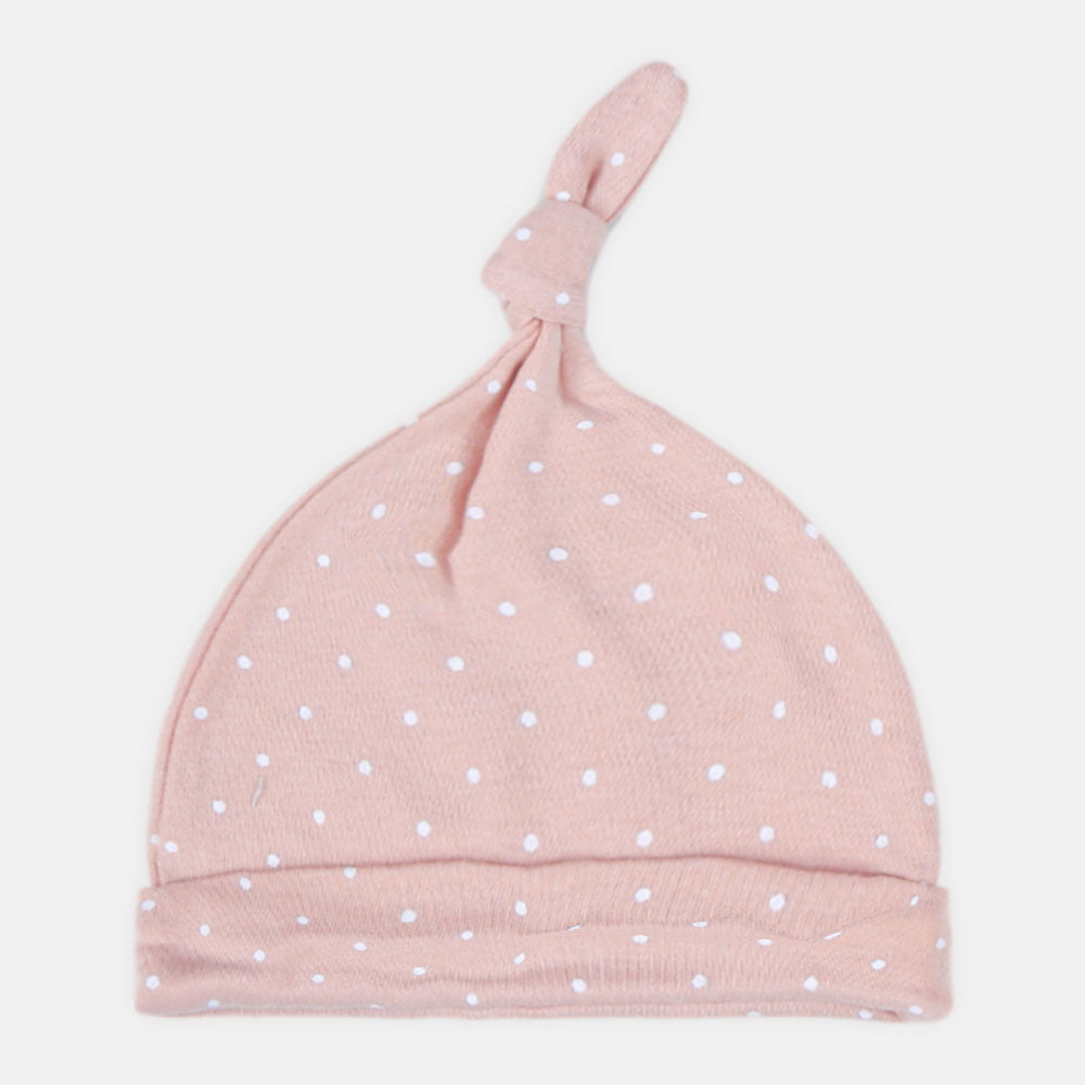 BABY CAPS PK-3 DAINTY DOTS & BLOOMS