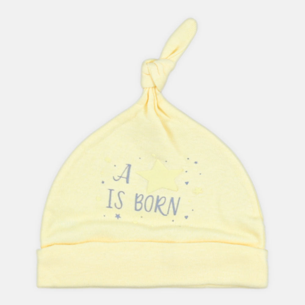 BABY CAPS PK-3 STARRY STRIPES & SUNSHINE