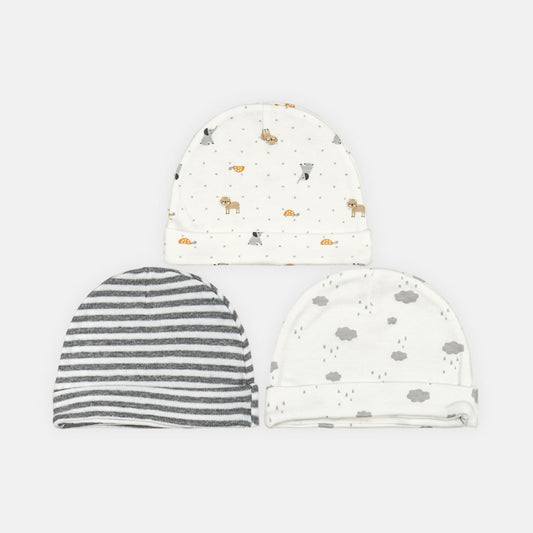 BABY CAP PK-3 BABY ANIMAL