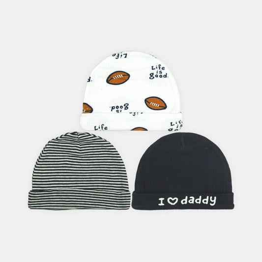 BABY CAPS PK-3 I LOVE DADDY