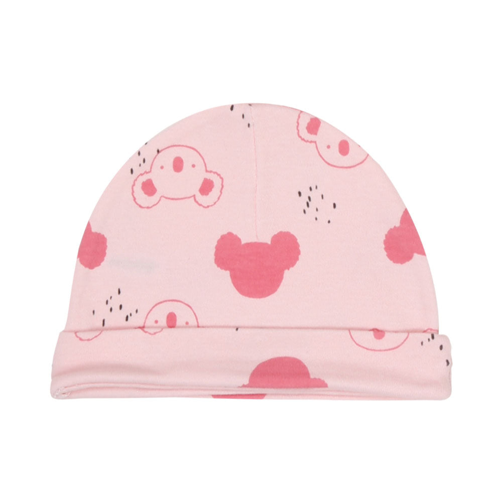 MULTICOLOR KOALA HEARTS GIRL CAPS PK-3