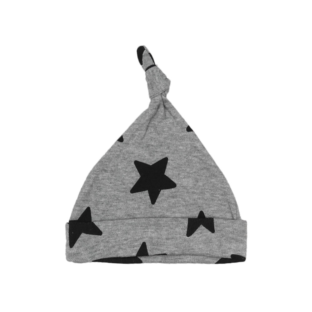 MULTICOLOR STARRY FLIGHT BABY BOY CAPS PK-3