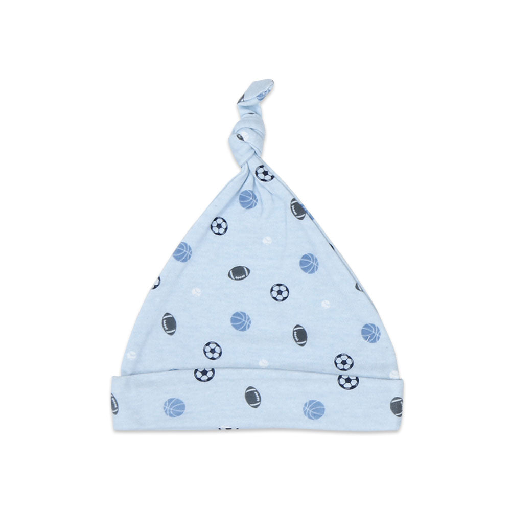 MULTICOLOR LITTLE SPORTSMAN BABY BOY CAPS PK-3