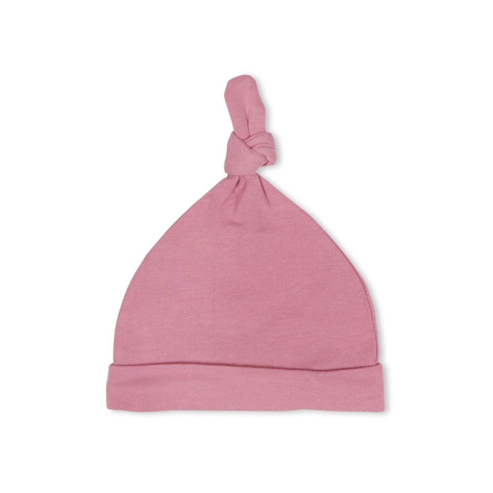BABY CAPS PK-3 PINK POLKA DOT LOVE
