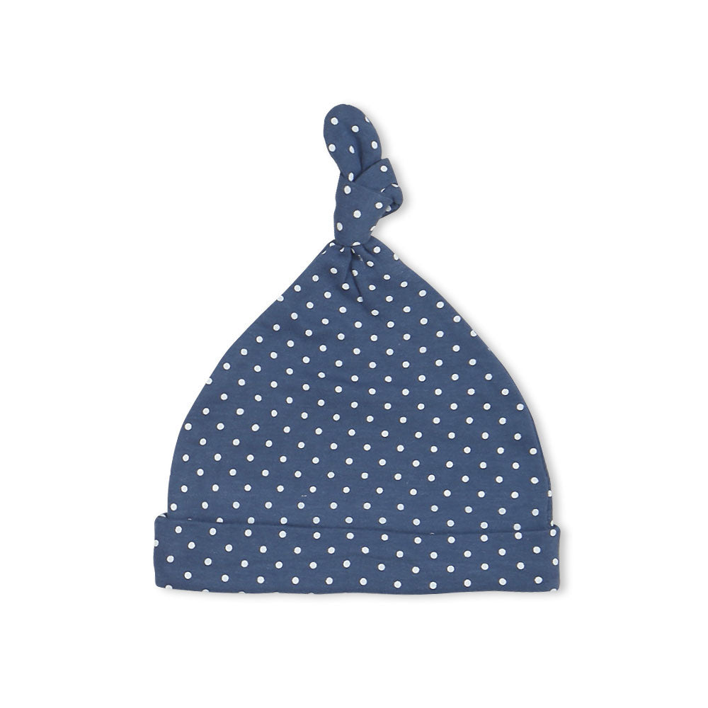 BABY CAPS PK-3 PINK POLKA DOT LOVE