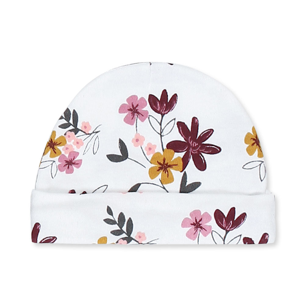 BABY CAPS PK-5 MULTI-COLOR FLORAL
