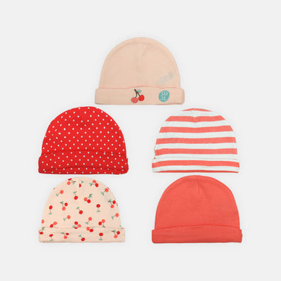 BABY CAPS PK-5 CHERRY BLOSSOM