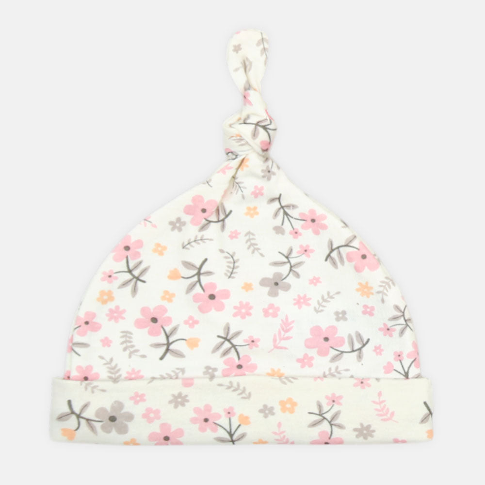 BABY CAPS PK-3 TINY LOVE KNOT