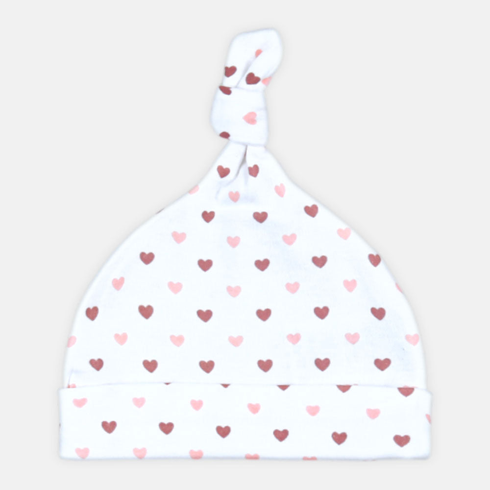 BABY CAPS PK-3 HEARTFELT CHARM