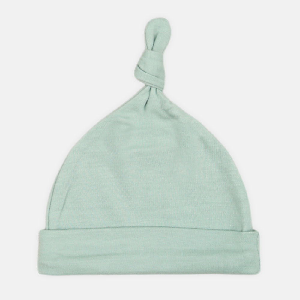 BABY CAPS PK-3 SOFT SAFARI KNOT