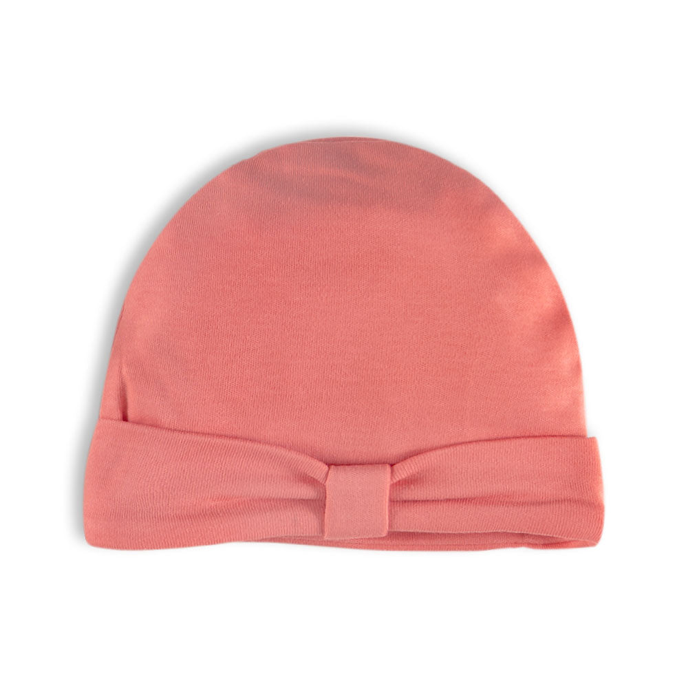 BABY CAP PK-2 FIERY ROSE BUTTERFLIES