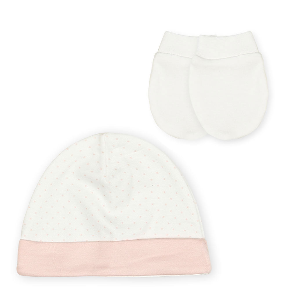 BABY GIRL GIFT SET PEACH KITTY