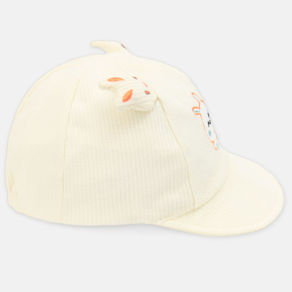 BABY HAT "HELLO" BUNNY EAR