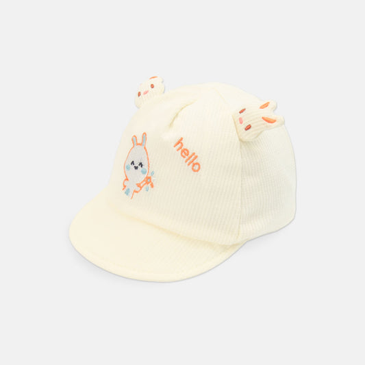 BABY HAT "HELLO" BUNNY EAR